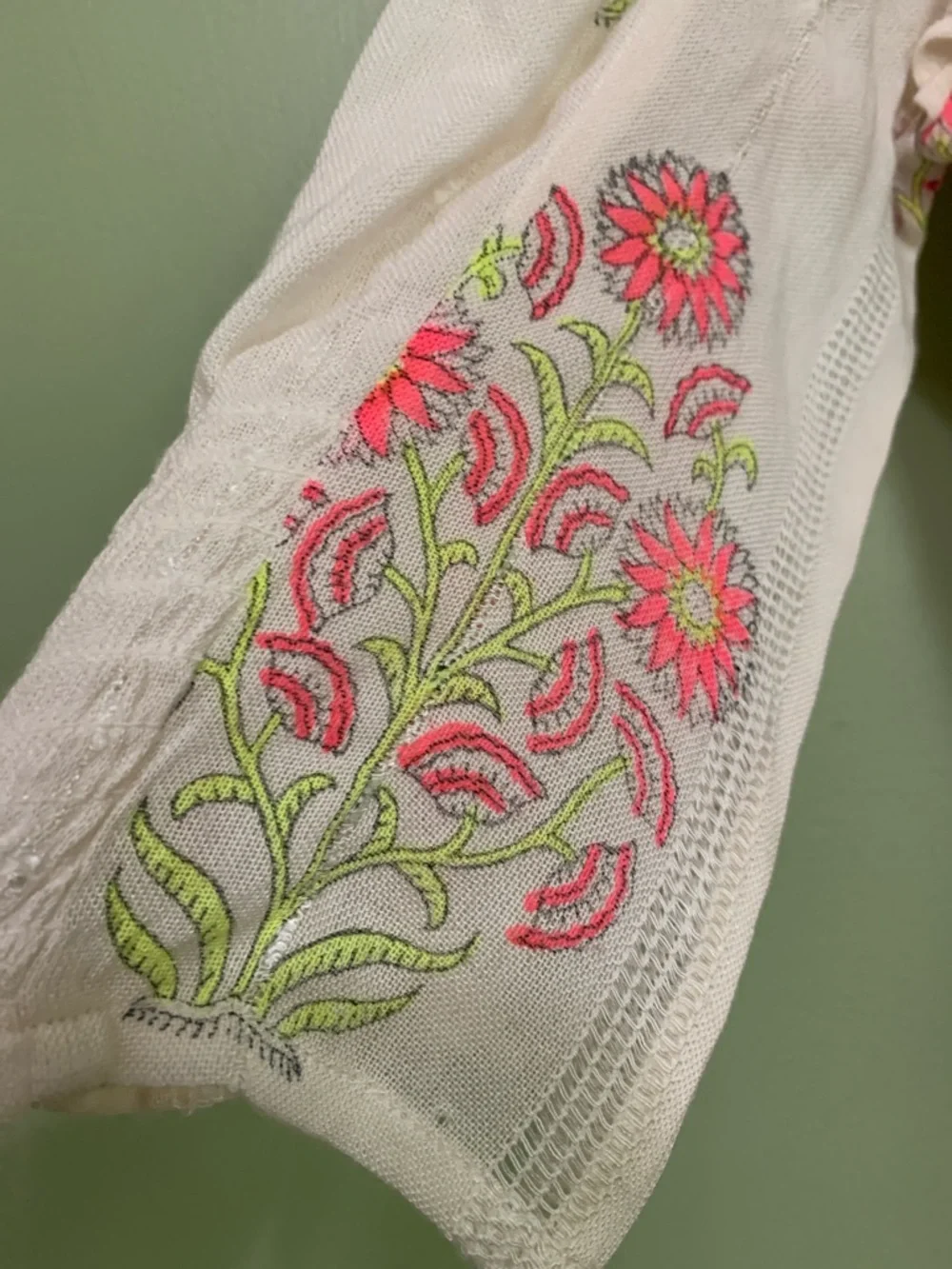 Oliphant Pintuck Ruffle Maxi Dress in Algarve Pink Size 2XL NWT - Picture 9 of 14